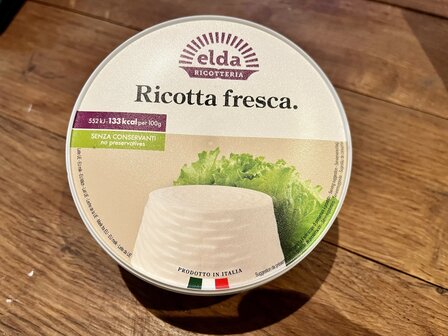 Ricotta bakje 250 gr