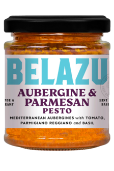 Aubergine and Parmesan Pesto