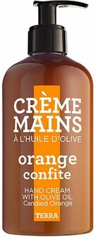 Orange Confite Cr&egrave;me Mains handcr&egrave;me