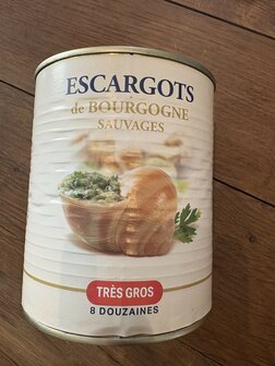 Escargots (in blik)