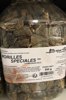 Morilles gedroogd - secs