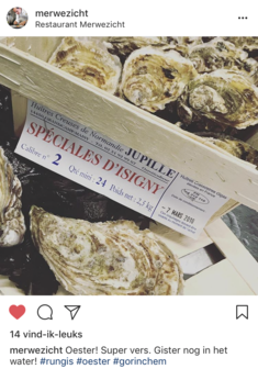 Oesters: Huitres sp&eacute;ciales d&#039;Isigny x 48 st