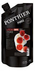 Lychee fruit puree