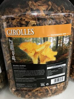 Girolles s&eacute;ch&eacute;es gedroogd - secs