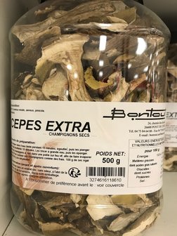 Cepes extra s&eacute;ch&eacute;es - gedroogd - secs