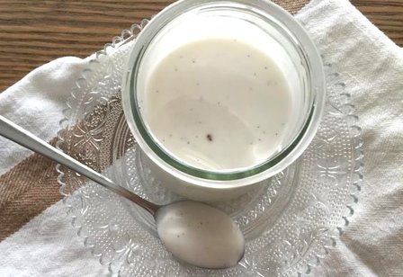 Wrongel van Schapenmelk met vanille