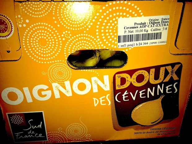 Oignons doux des Cevenne