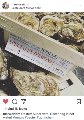 Oesters: Huitres spéciales d'Isigny x 24 st